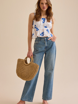 Emelie Floral Tank Top - ARULA