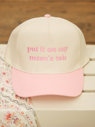 Put It On My Mom's Tab Trucker Hat - ARULA - 