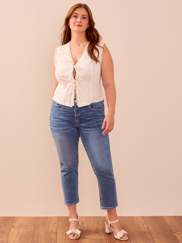 Charlotte Straight Leg Jean - ARULA