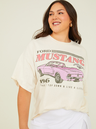 Ford Mustang Oversized Tee - ARULA