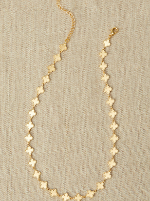 Dainty Clover Necklace - ARULA