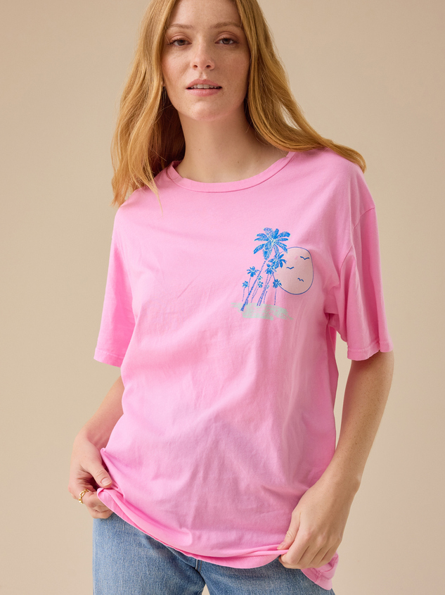 Ibiza Oversized Tee Detail 3 - ARULA