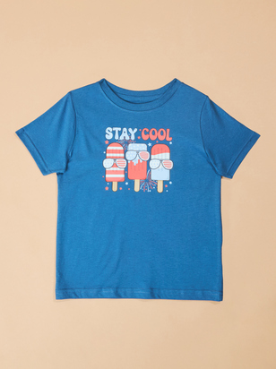 Stay Cool Graphic Tee - ARULA - 