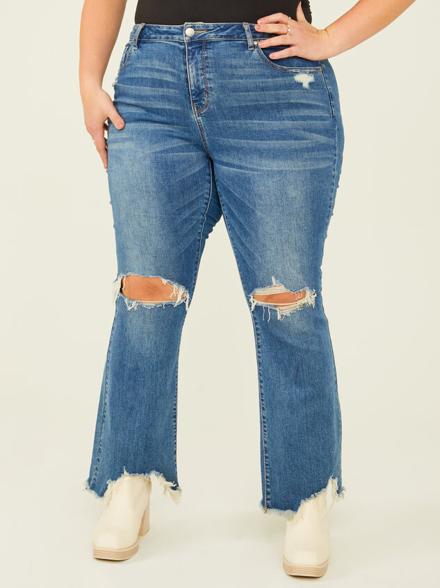 Cory Incrediflex Bootcut Jeans Detail 2 - ARULA