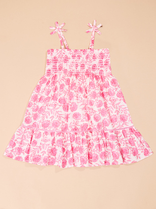 Smocked Floral Dress by Mud Pie - ARULA - 