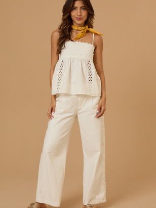 Elodie Crochet Pant - ARULA