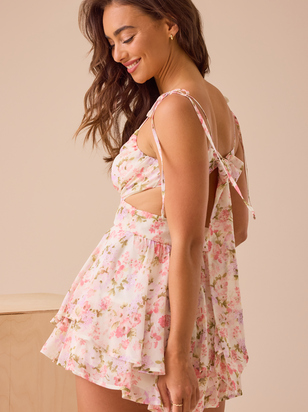 Bryson Floral Romper - ARULA