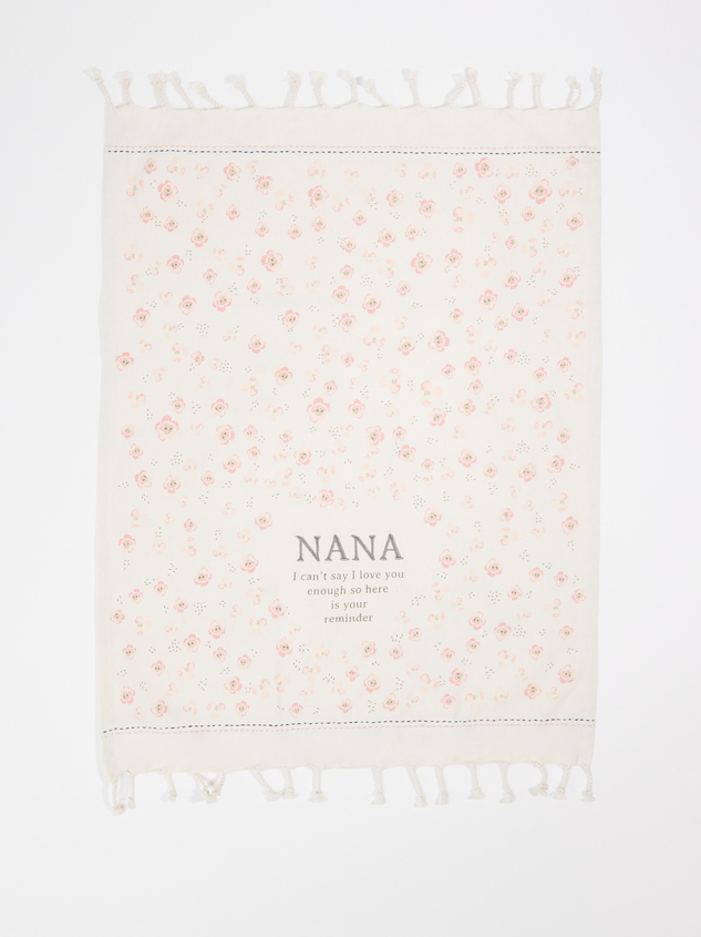 Nana I Love You Dish Towel Detail 2 - ARULA