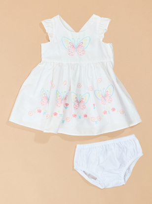 Penelope Butterfly Baby Dress - ARULA - 