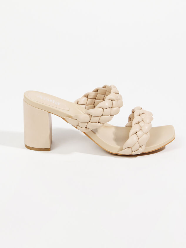 Lyzah Wide Width Heels Detail 2 - ARULA