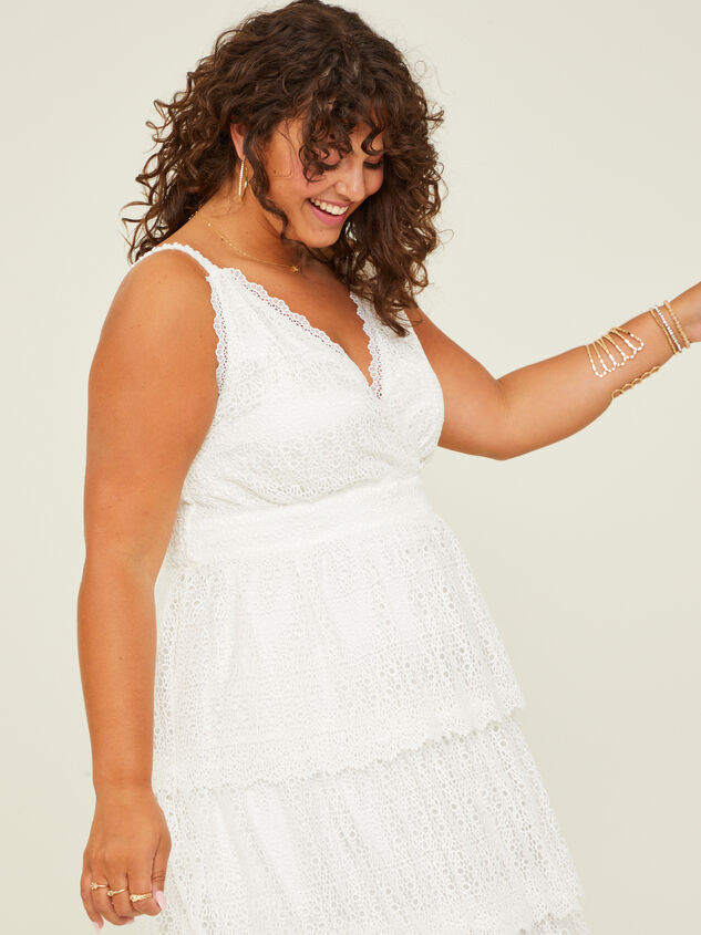 Lennox Lace Dress Detail 3 - ARULA