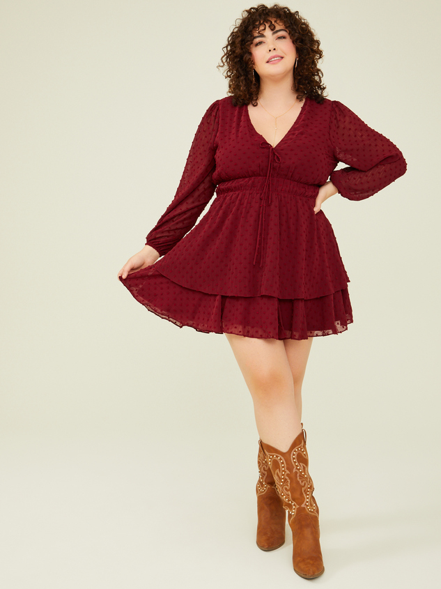 Adelyn Clipdot Dress - ARULA