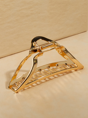 Open Triangle Metal Claw Clip - ARULA