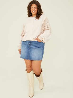 Callie Crochet Pullover - ARULA