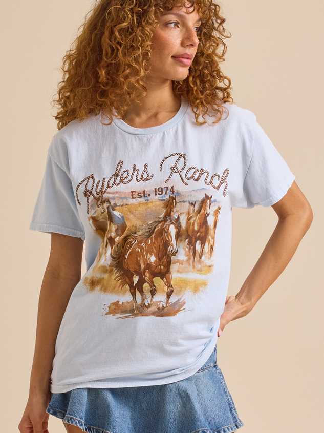 Ryders Ranch Oversized Tee - ARULA