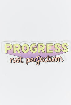 Progress Not Perfection Sticker - ARULA