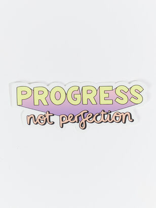 Progress Not Perfection Sticker - ARULA