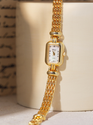 Dainty Rectangle Watch - ARULA - 