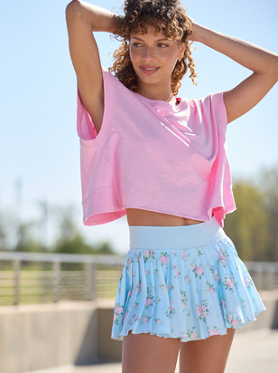 Moonlit Circle Back Tee - ARULA