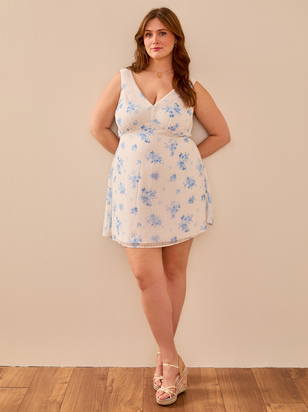 Daley Floral Mini Dress - ARULA