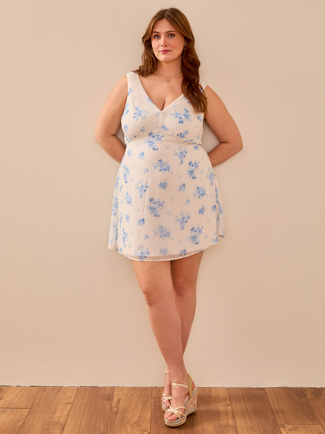 Daley Floral Mini Dress - ARULA