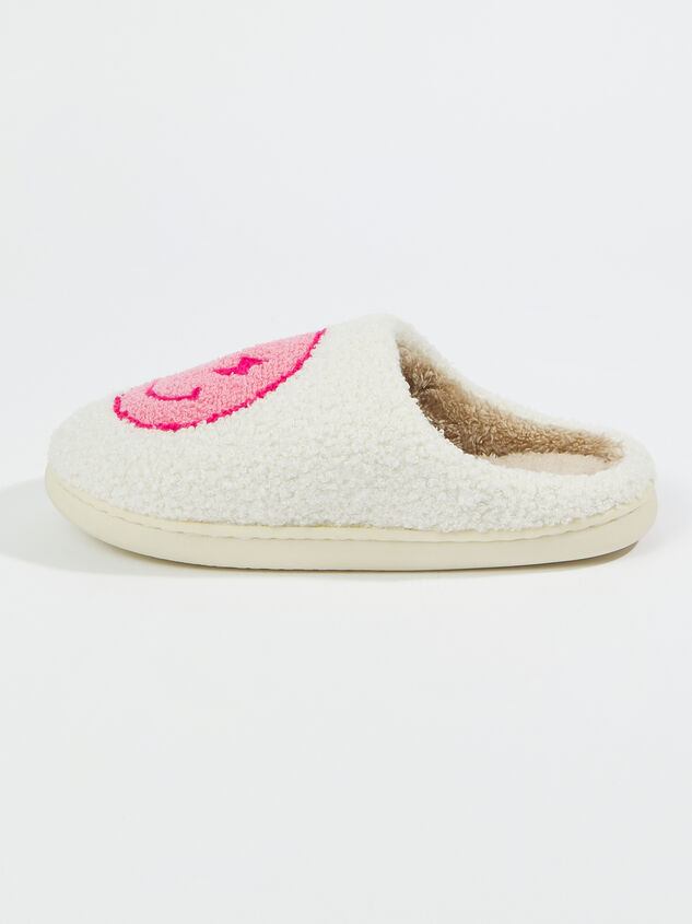 Lightning Smiley Slippers Detail 3 - ARULA