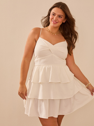 Sara Tiered Mini Dress - ARULA