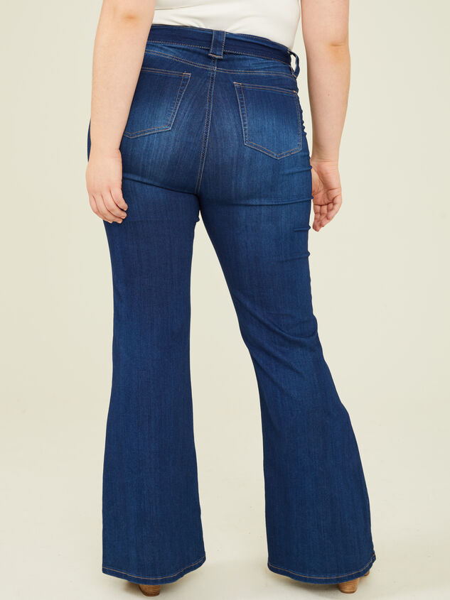 Elise Flare Jeans Detail 4 - ARULA