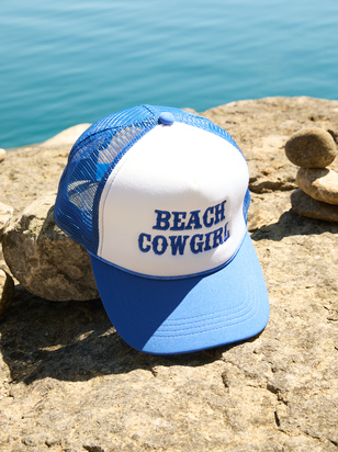Beach Cowgirl Trucker Hat - ARULA - 