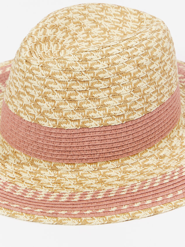 Cora Straw Hat Detail 2 - ARULA