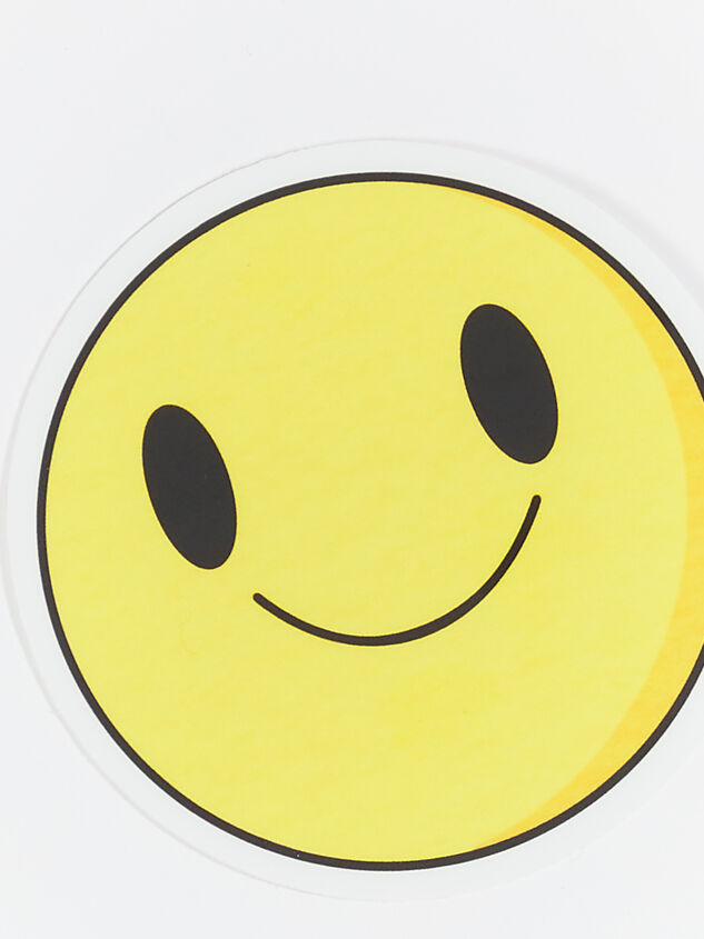 Smiley Face Sticker Detail 2 - ARULA