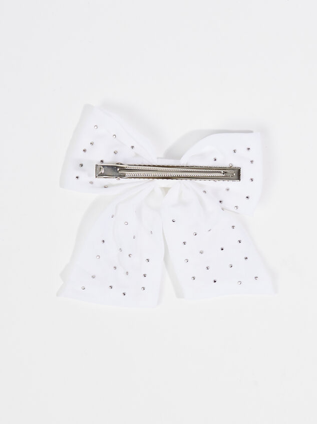 Pearl Hair Bow Detail 2 - ARULA