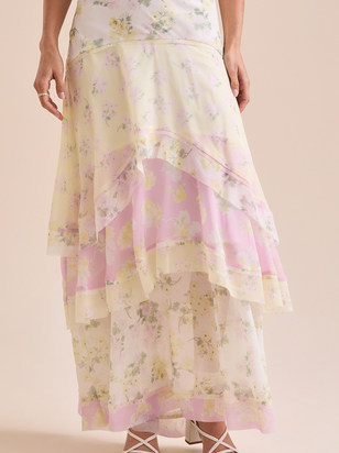 Bellani Tiered Midi Skirt - ARULA
