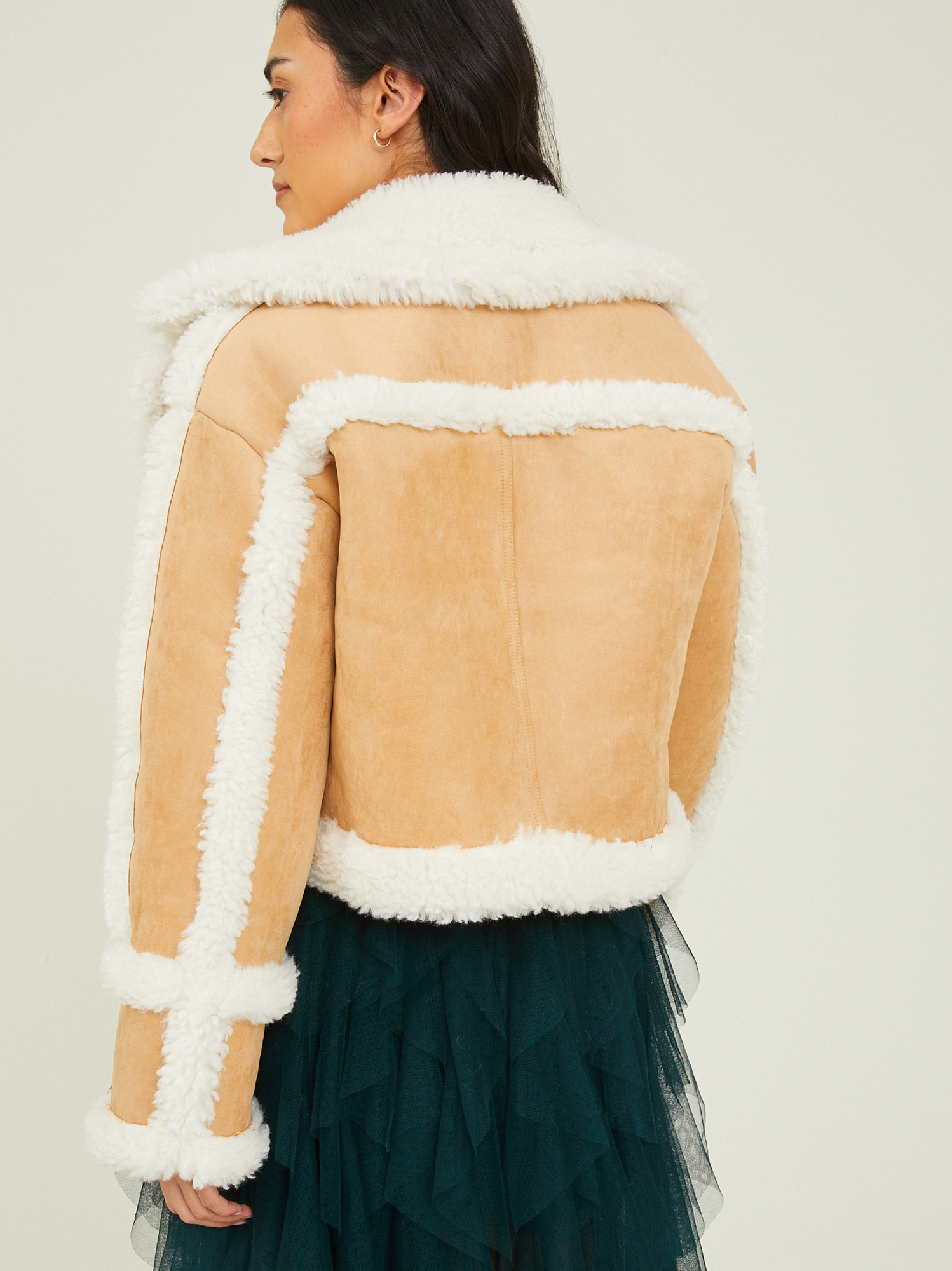 All saints fur jacket new arrivals