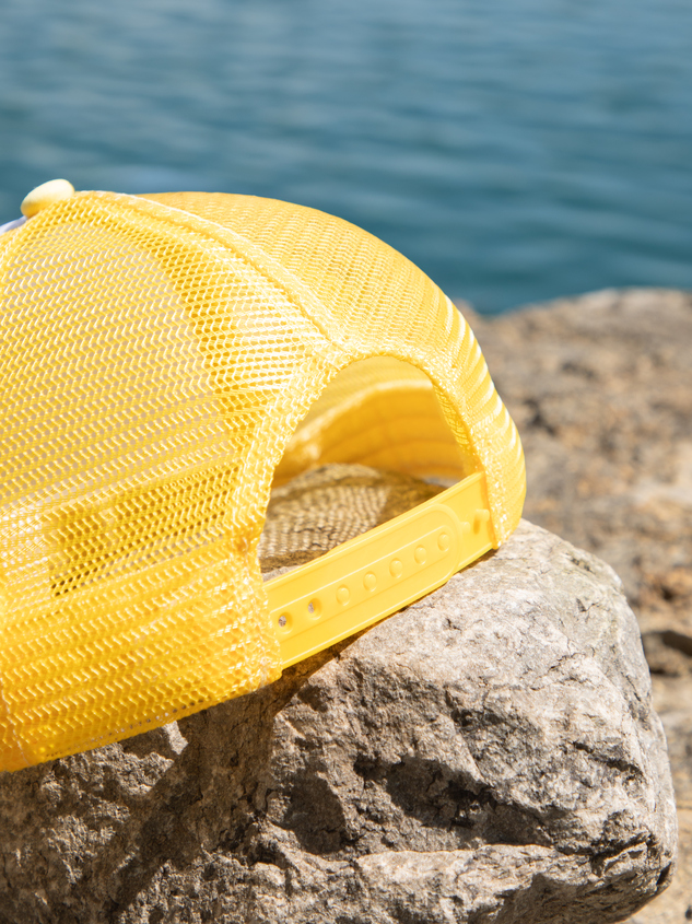 Locals Only Trucker Hat Detail 3 - ARULA