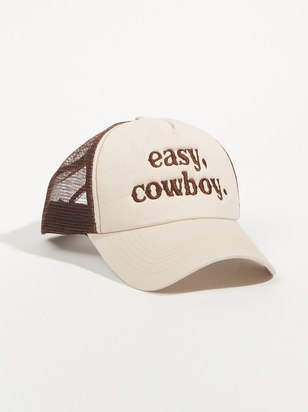 Easy Cowboy Trucker Hat - ARULA