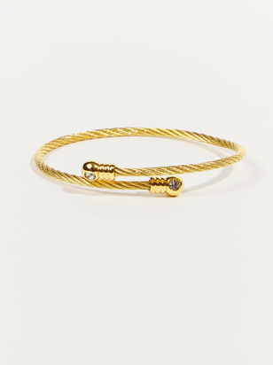Textured Rope Coil Bracelet - ARULA