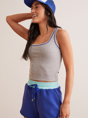 Breezy Ribbed Tank - ARULA