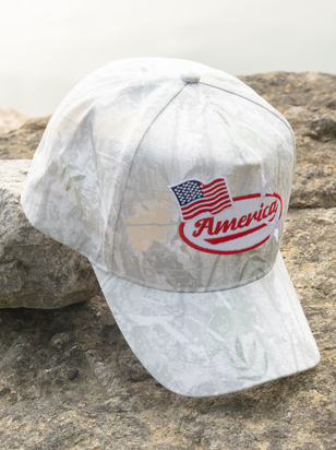 America Patch Camo Trucker Hat - ARULA - 