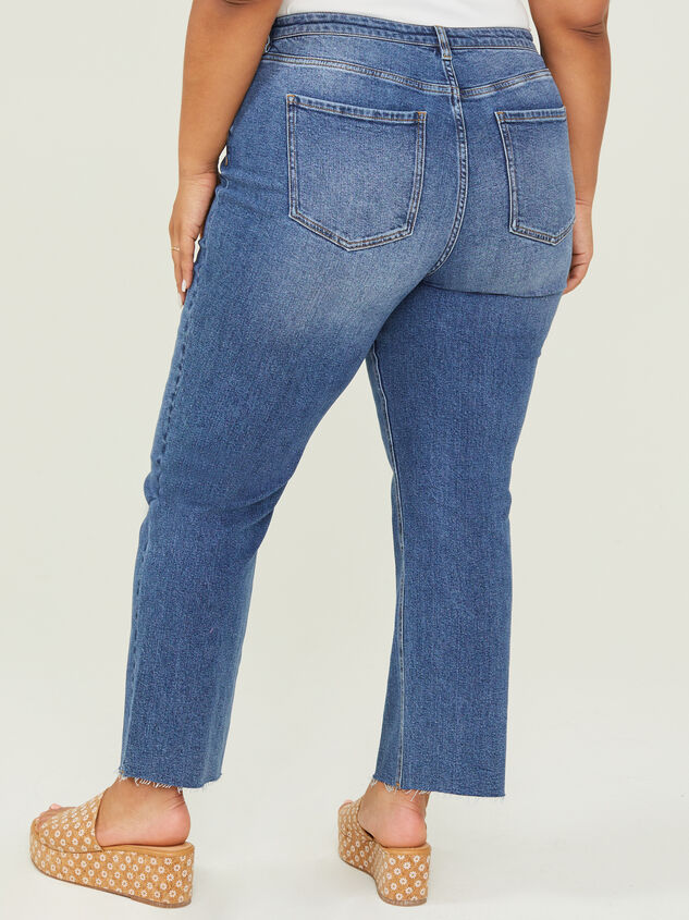 Emily Straight Leg Jeans Detail 5 - ARULA