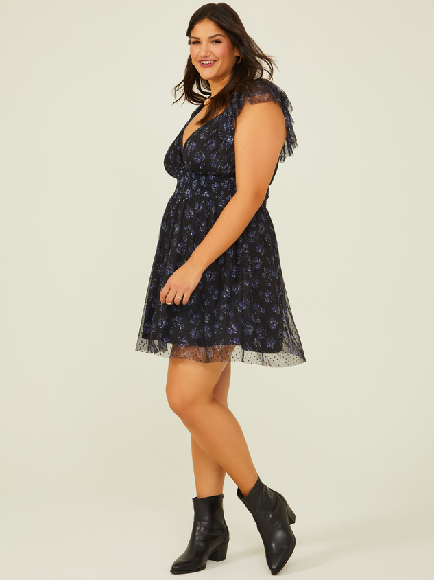 Zuri Floral Dress Detail 3 - ARULA