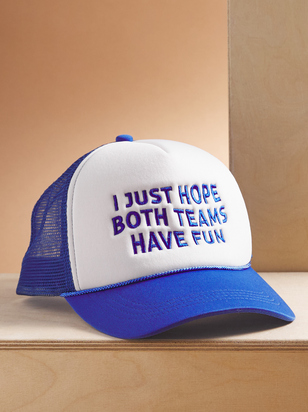 Both Teams Have Fun Trucker Hat - ARULA