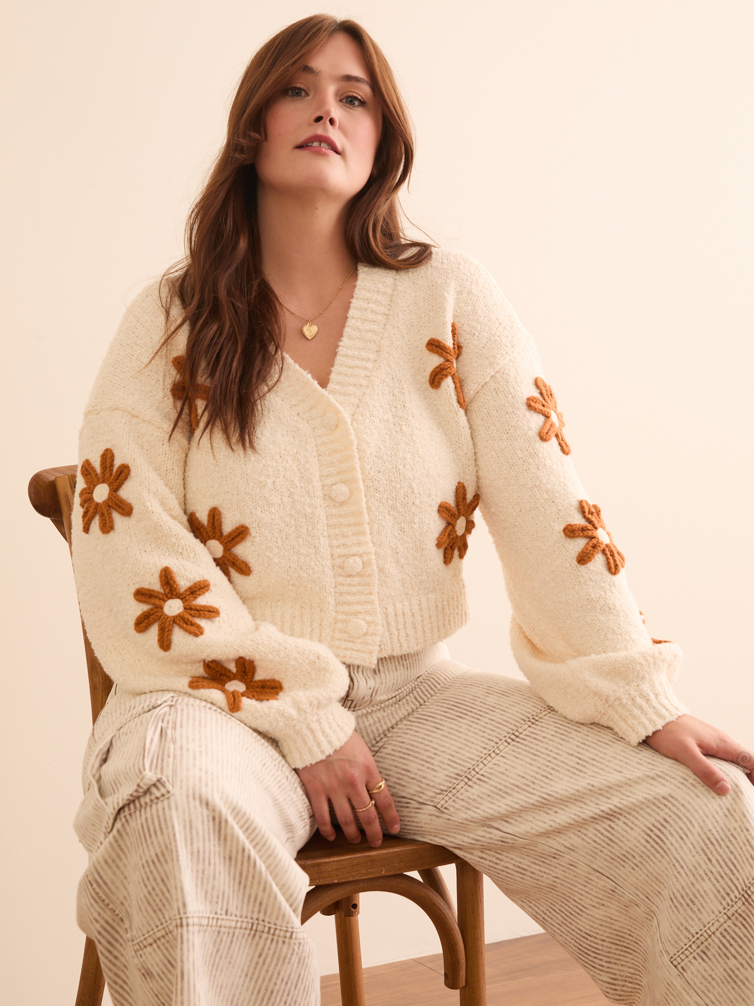 Aurelia Knit Cropped Cardigan Altar d State