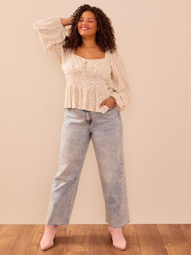 Bella Floral Top - ARULA