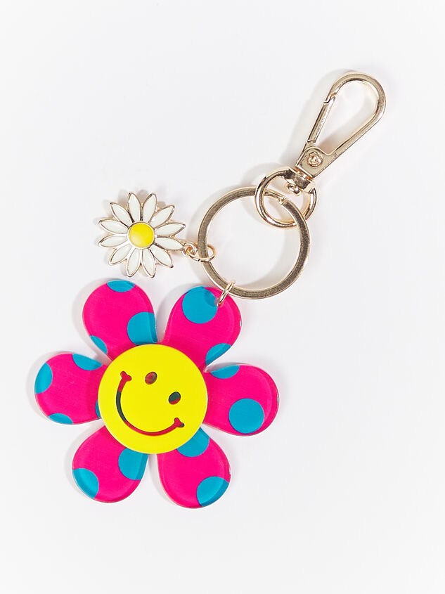 Flower Smiley Keychain - ARULA