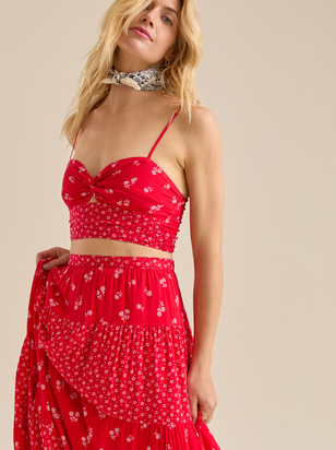 Fleur Twist Front Tank - ARULA