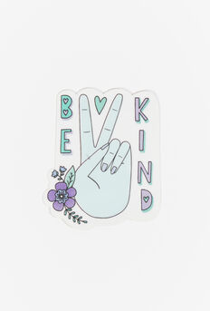 Be Kind Peace Sticker - ARULA