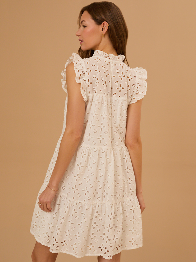 Mama Lula Eyelet Dress Detail 5 - ARULA