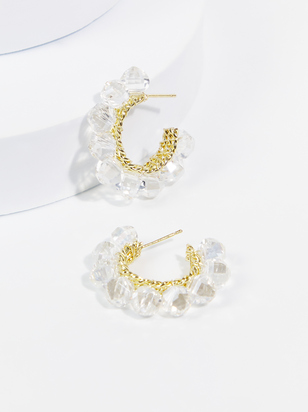 Lavinia Hoop Earrings - ARULA
