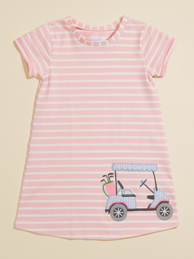 Golf Striped T-Shirt Dress by Mudpie - ARULA